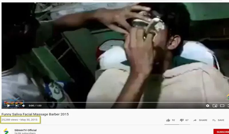 लेकिन हम आपको बता दें कि ये पोस्ट सच नहीं है। पोस्ट में लिखी बात सिर्फ समाज में धर्म के नाम पर हिंसा फैलाने के लिए है। ये वीडियो जून 2015 में ही यूट्यब पर अपलोड हुआ था।