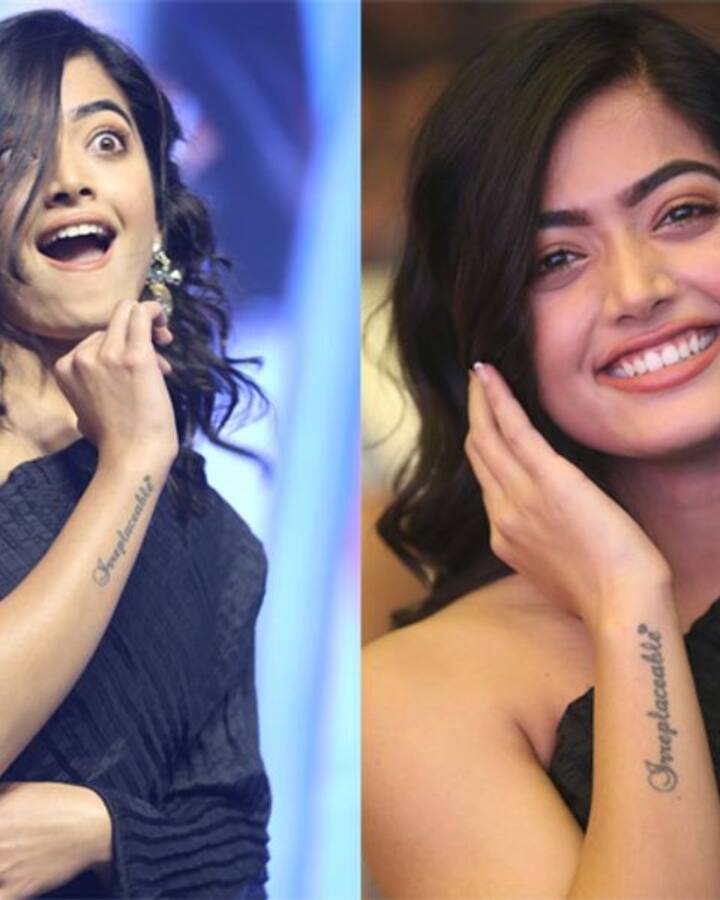 Heroine Rashmika Explained Clearly About Meaning Of Her Tattoo On Her Hand  || Latest updates || AB - YouTube
