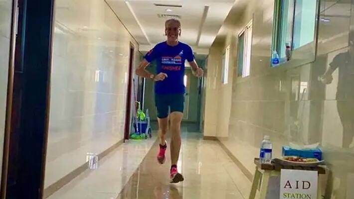 The world's first home marathon will be held in Dubai amid lockdown, athletes will run indoors for 10 hours kpb The world's first home marathon will be held in Dubai amid lockdown, athletes will run indoors for 10 hours kpb