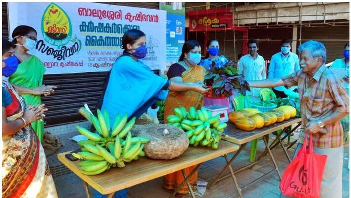 farmers retail outlet brings pesticide free vegetables during lock down days farmers retail outlet brings pesticide free vegetables during lock down days