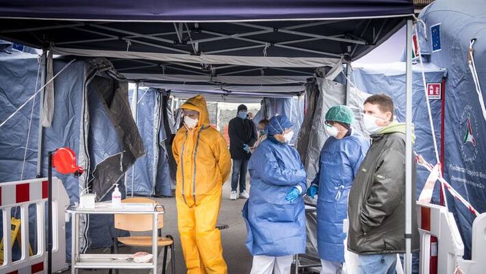 23 persons affected by corona in the single family 23 persons affected by corona in the single family