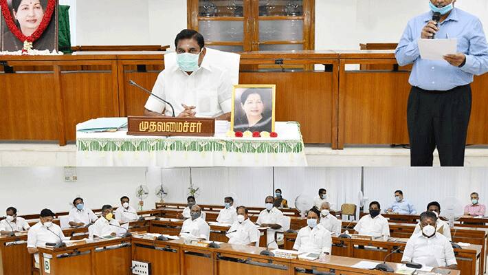 OPS EPS emergency consultation at AIADMK headquarters