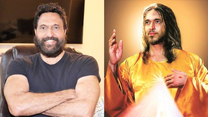 babu antony as jesus christ a rare photo babu antony as jesus christ a rare photo