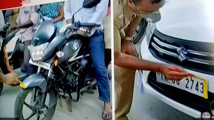 Tamil Nadu Police Painting On Vehicles Tamil Nadu Police Painting On Vehicles
