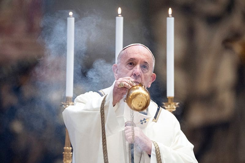  Pope Francis, St. Peter’s Basilica, Rome