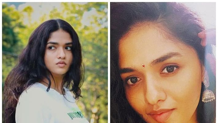 Actress Sunainaa Shirt open photo shoot going viral Actress Sunainaa Shirt open photo shoot going viral