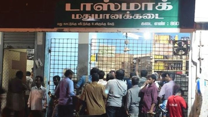 TASMAC shop closed for three days in Chennai