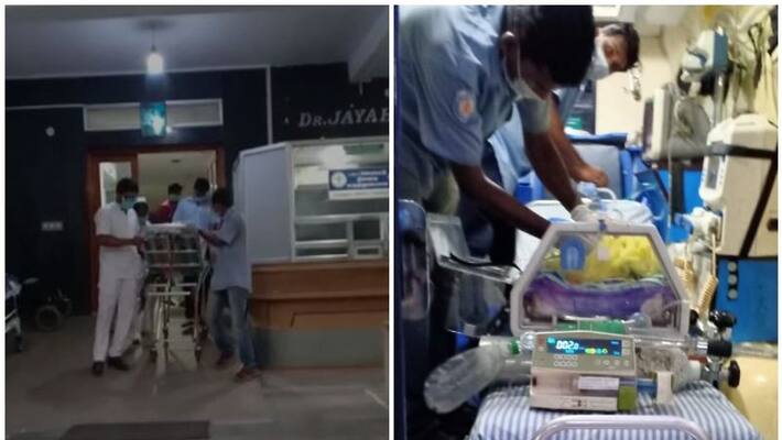 ambulance from tamilnadu set out to kochi with newborn baby ambulance from tamilnadu set out to kochi with newborn baby