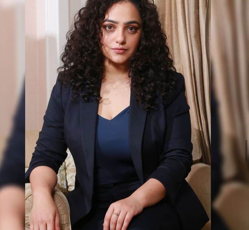actress nithya menon tenner for her dresses