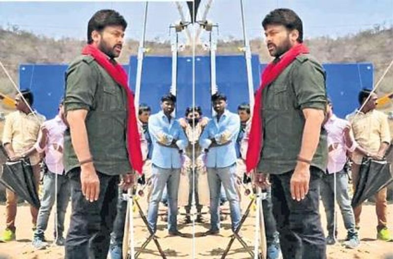 Chiranjeevi plays a professor in Acharya Movie