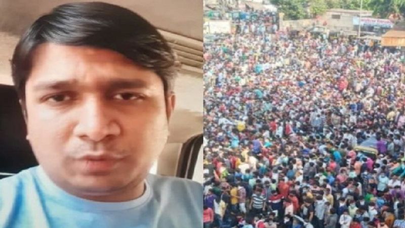 विनय दुबे के जिस वीडियो की वजह से बांद्रा में आज भीड़ जुटी उसके 15 हजार से ज्यादा शेयर हैं। वहीं, विनय दुबे ने अपने ट्विटर अकाउंट कुछ ट्वीट किए हैं इनमें से एक में सत्ताधारी पार्टी की सहयोगी एनसीपी के नेताओं से उसकी करीबी झलकती है।

