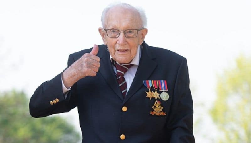 Coronavirus World War II veteran who raised 27 million pounds gets record 25000 cards 100th birthday