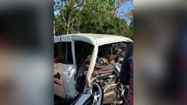 Accident near kazhakkottam one died three hospitalised Accident near kazhakkottam one died three hospitalised