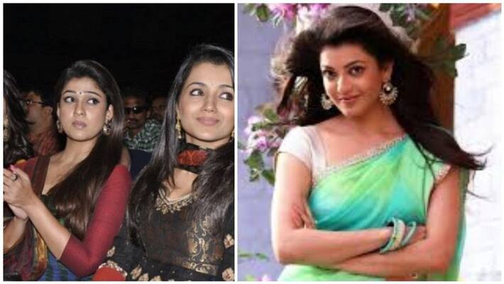 Actress Kajal Aggarwal over takes Trisha and Nayanthara To get 2 crore salary for next Movie Actress Kajal Aggarwal over takes Trisha and Nayanthara To get 2 crore salary for next Movie