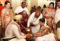 India under lockdown As Kumaraswamys son Nikhil gets hitched, social distancing gets ditched