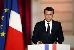 Stressing on freedom of press, French President Macron refuses to condemn republishing of cartoons of Prophet