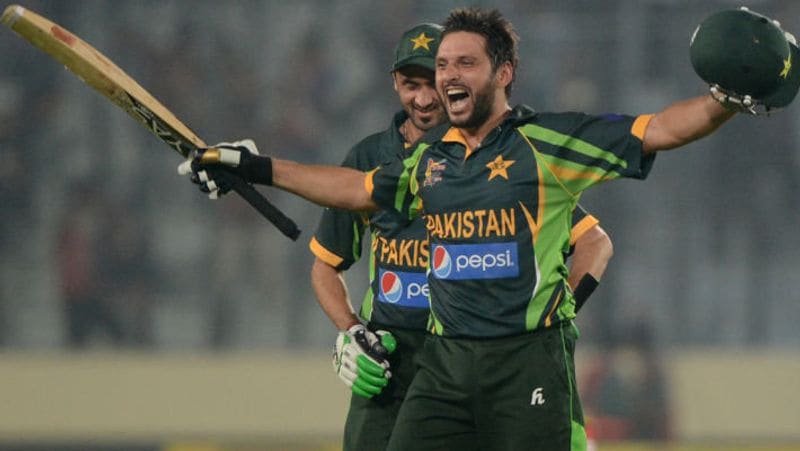 Shahid Afridi claims that Pakistan was stronger than India indian players apologized for losing match