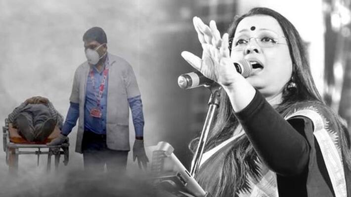lopamudha mitra sing a song to give tribute to the savior lopamudha mitra sing a song to give tribute to the savior