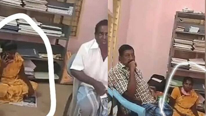 The culmination of untouchability...Panchayat President Ground The culmination of untouchability...Panchayat President Ground