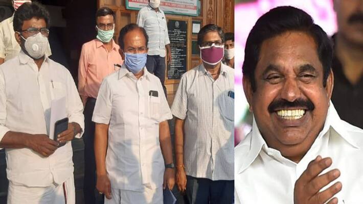 dmk mp and mla filed a complaint against chief minister palaniswami to salem police commissioner dmk mp and mla filed a complaint against chief minister palaniswami to salem police commissioner