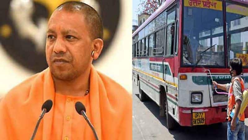 Buses will run in the green zone in UP