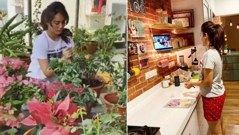 टीवी की नागिन यानी की एक्ट्रसे सुरभि ज्योति की एक फोटो सोशल मीडिया पर सामने आई थी। इसमें वो खाना बनाने से पहले सब्जियां काटती नजर आ रही थीं। अब सुरभि ज्योति बाहर जाकर तो खाना खा नहीं सकती हैं, ऐसे में उनको अपने हाथ का बना खाना ही खाना पड़ रहा है।