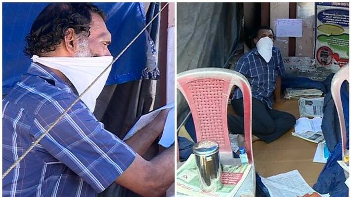 lockdown kanjirathinal land strike continues lockdown kanjirathinal land strike continues