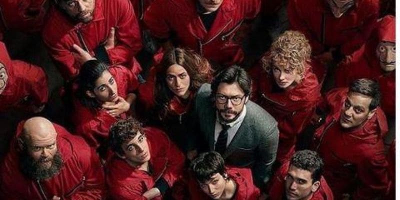 The show is originally called La Casa de Papel, and no matter what issues the characters face, Alvaro Morte’s character manages to outdo himself and his fellows with his plan and intelligence.
