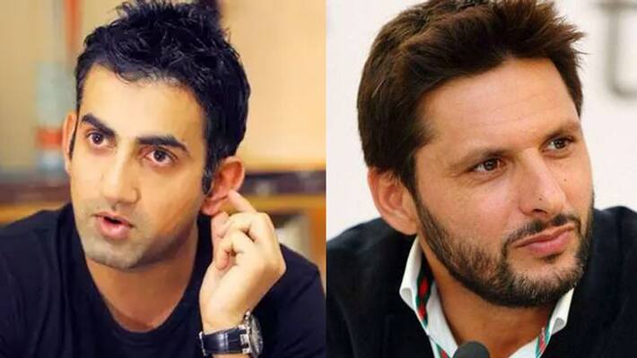 Shahid Afridi told Gautam Gambhir, arrogant, Indian player gave a befitting reply kpb Shahid Afridi told Gautam Gambhir, arrogant, Indian player gave a befitting reply kpb