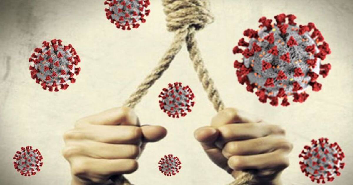 ”கொரோனாவால் இறந்த கணவர் - துக்கத்தில் தற்கொலை செய்த மனைவி,மகன்”  - ‘திருப்பூர்’ அருகே பரபரப்பு !