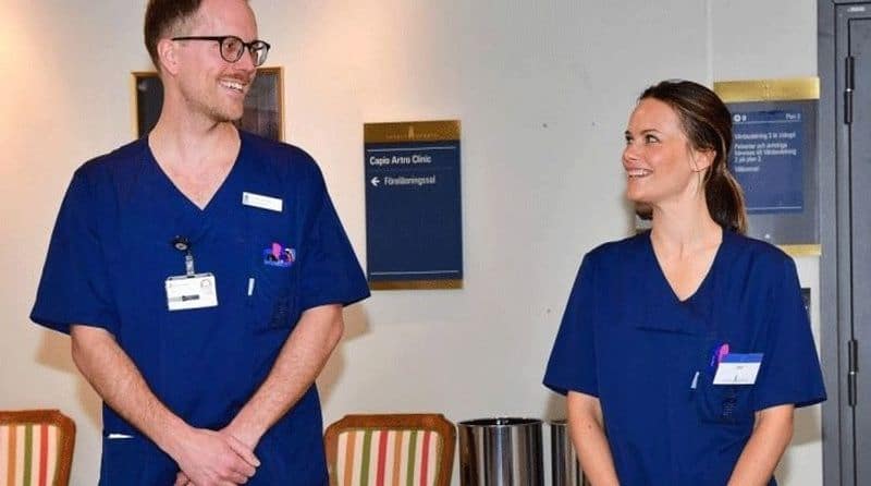 Sweden Princess Sofia to volunteer at hospital to help