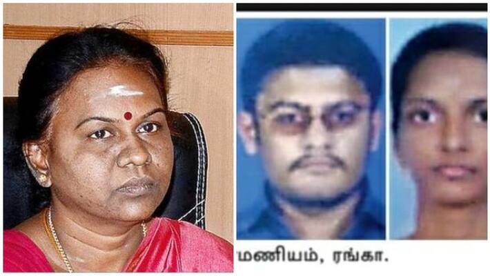 minister and former mayor bhuvaneswari helped parents to see their kid inthenkaasi minister and former mayor bhuvaneswari helped parents to see their kid inthenkaasi