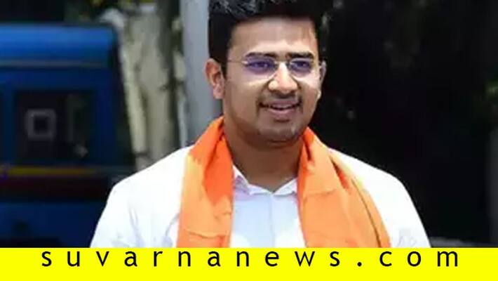 Karnataka Bypolls MP Tejasvi surya campaign for BJP mah Karnataka Bypolls MP Tejasvi surya campaign for BJP mah