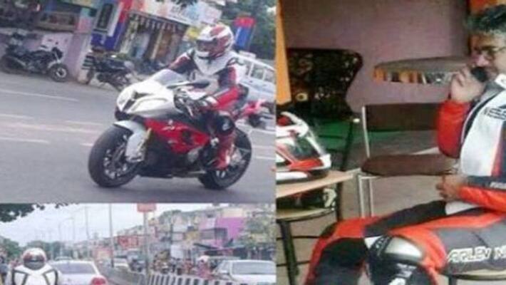 ajith drink tea with poor fan house photo goes viral in social media ajith drink tea with poor fan house photo goes viral in social media