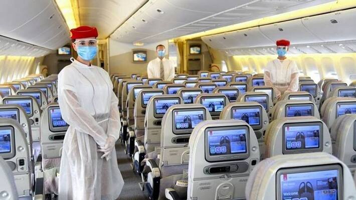 emirates gives PPE to all their staff for additional safety against coronavirus covid 19 emirates gives PPE to all their staff for additional safety against coronavirus covid 19