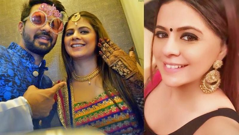पति विशाल जायसवाल के साथ रुचा गुजराती।