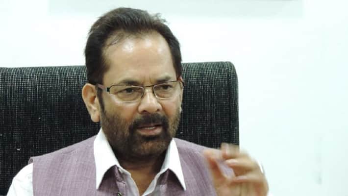 India fallow Constitution No bullets and bombs Mukhtar Abbas Naqvi asked taliban to spare Muslims of India ckm India fallow Constitution No bullets and bombs Mukhtar Abbas Naqvi asked taliban to spare Muslims of India ckm