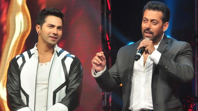 <p>সলমনের পনে ছিল একটা শর্টস আর টি। ভাইজানকে দেখা মাত্রই বরুণ সলমন কাকু বলে সম্বধন করেন। যেহেতু ছোটো থেকে আঙ্কেল বলেই অভ্যস্ত বরুণ। </p>