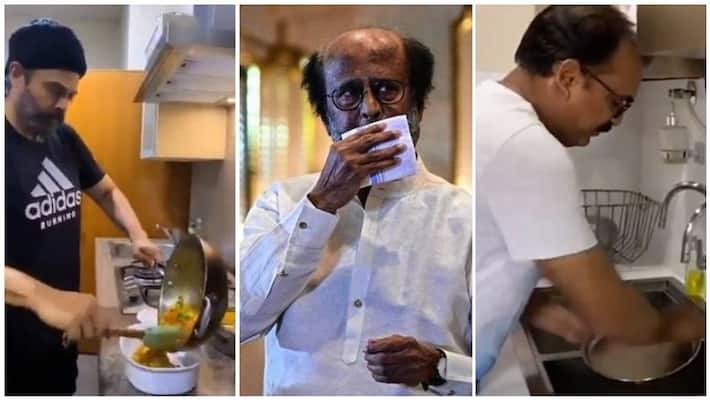 super star rajinikanth not mine the chiraneevi challenge telugu star doing video goes viral super star rajinikanth not mine the chiraneevi challenge telugu star doing video goes viral