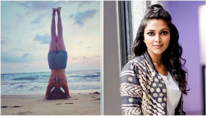 Actress Amala Paul Hotness Over Loaded Dress Photo Going Viral Actress Amala Paul Hotness Over Loaded Dress Photo Going Viral