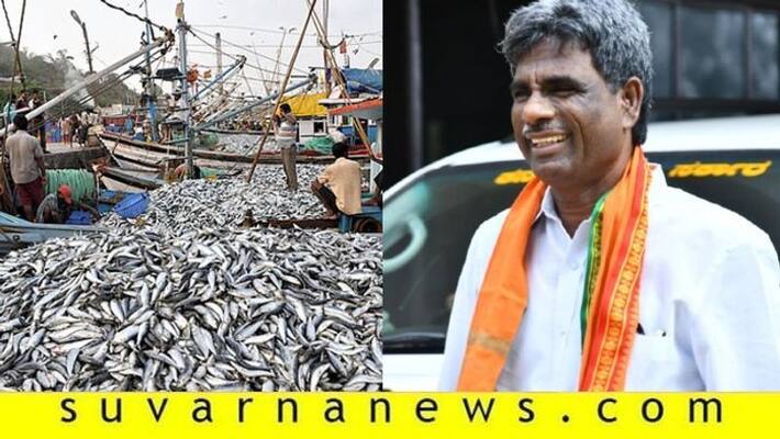 Prohibition on fishing decreased says kota srinivas poojary Prohibition on fishing decreased says kota srinivas poojary
