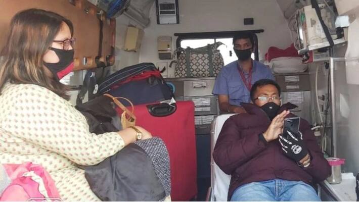 Boxer Dingko Singh airlifted to Delhi for cancer treatment Boxer Dingko Singh airlifted to Delhi for cancer treatment