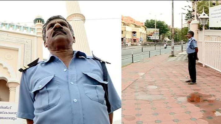 Covid 19 security staffs of locked shops in the cities Covid 19 security staffs of locked shops in the cities