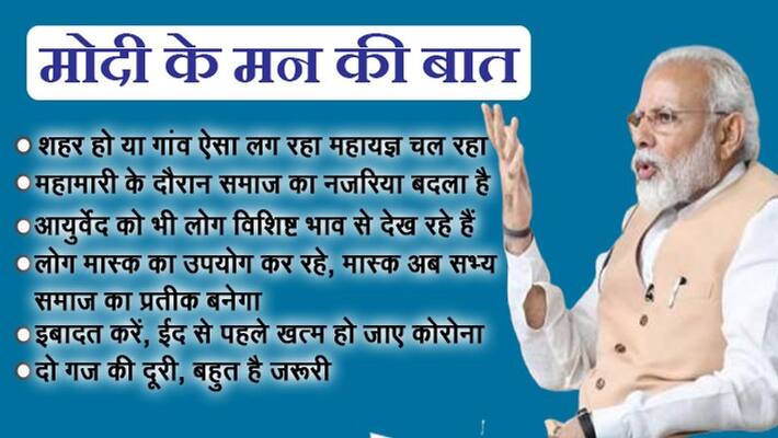 PM Narendra Modi address the nation through his MannKiBaat on 26 april 2020 kps PM Narendra Modi address the nation through his MannKiBaat on 26 april 2020 kps