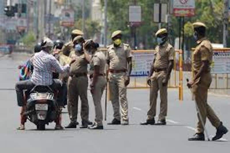 Corona affect for 40 policemen in Madurai