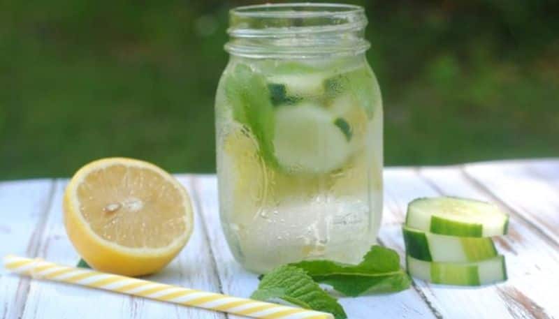 cucumber juices which helps to tackle summer skin problems