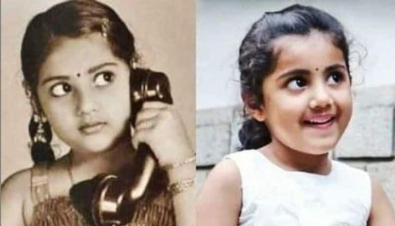 actress meena sagar shared her childhood image in instagram