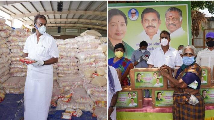 Minister S.P velumani's welfare activities to people of coimbatore Minister S.P velumani's welfare activities to people of coimbatore