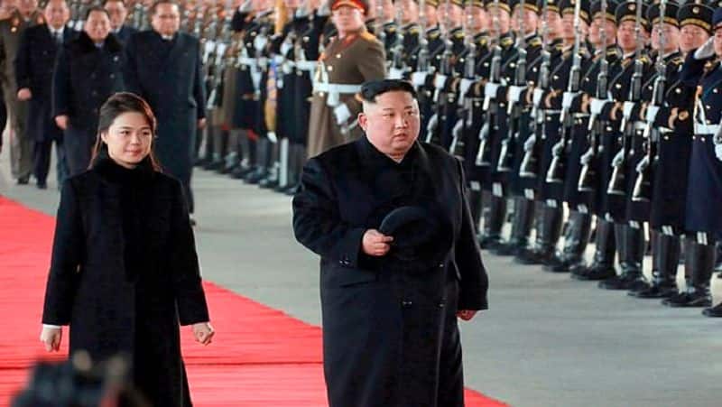 north Korea president kim jon unn  came out