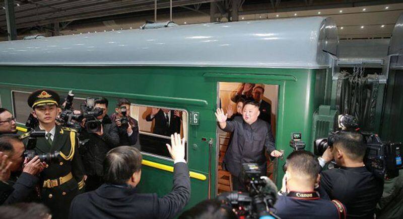 wine, lobsters and virgins, the khaki green personal train of kim jong un the missing dictator